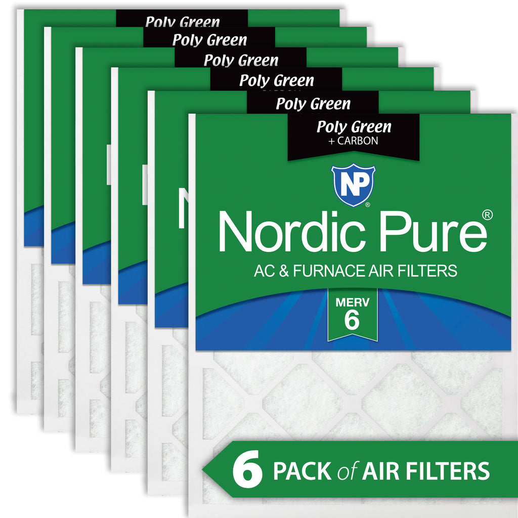 10x24x1 Pure Green Plus Carbon Eco-Friendly AC Furnace Air Filters