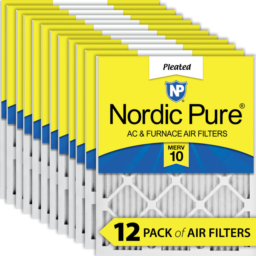 18x25x1 Pleated MERV 10 Air Filters