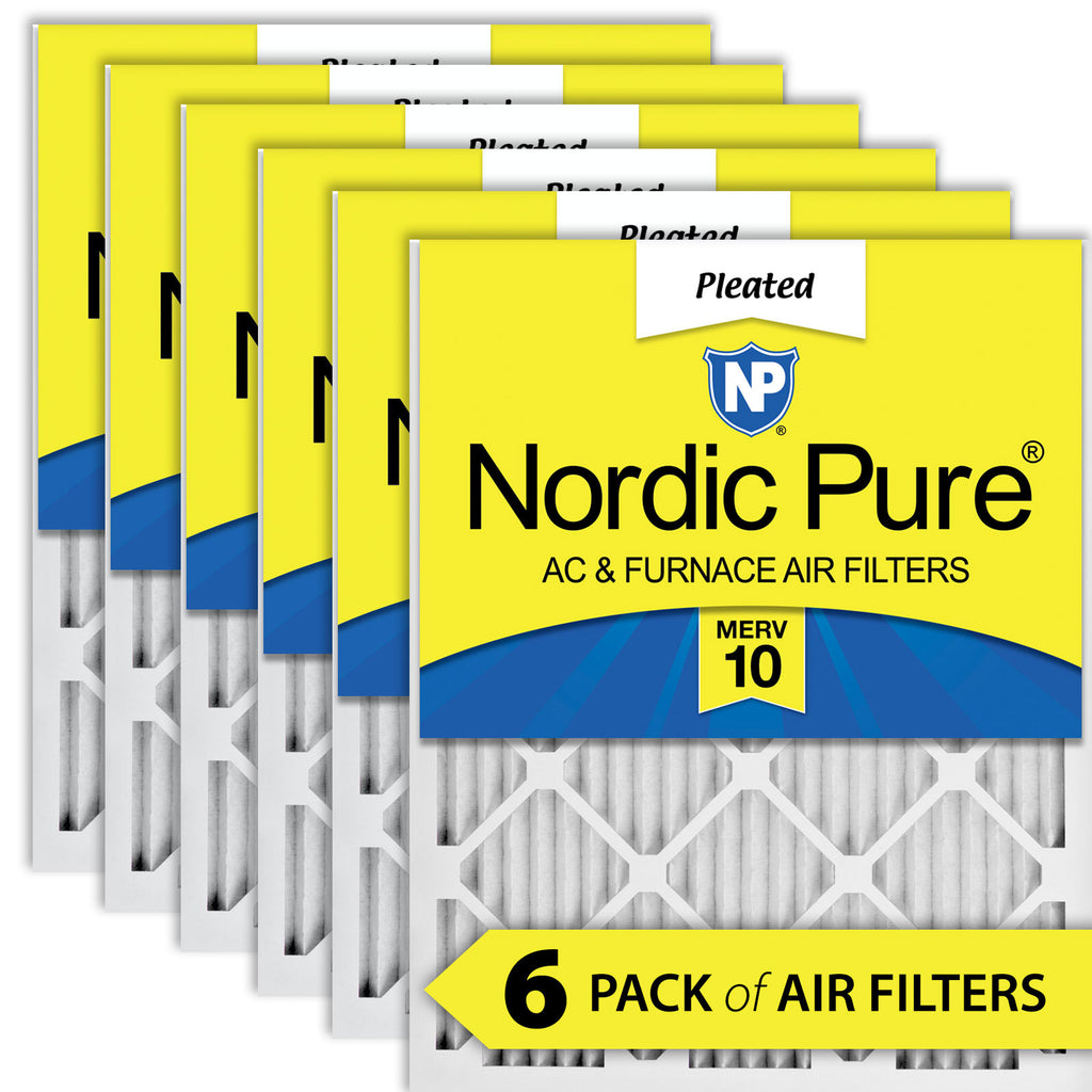 10x24x1 Pleated MERV 10 Air Filters