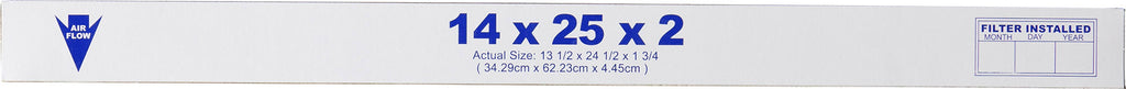 14x25x2 Pleated MERV 8 Air Filters