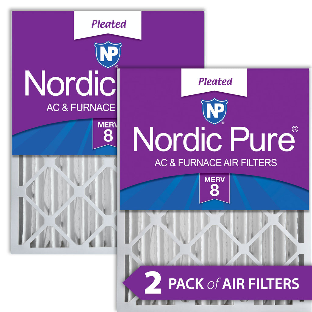 16x24x4 (3 5/8) Pleated MERV 8 Air Filters