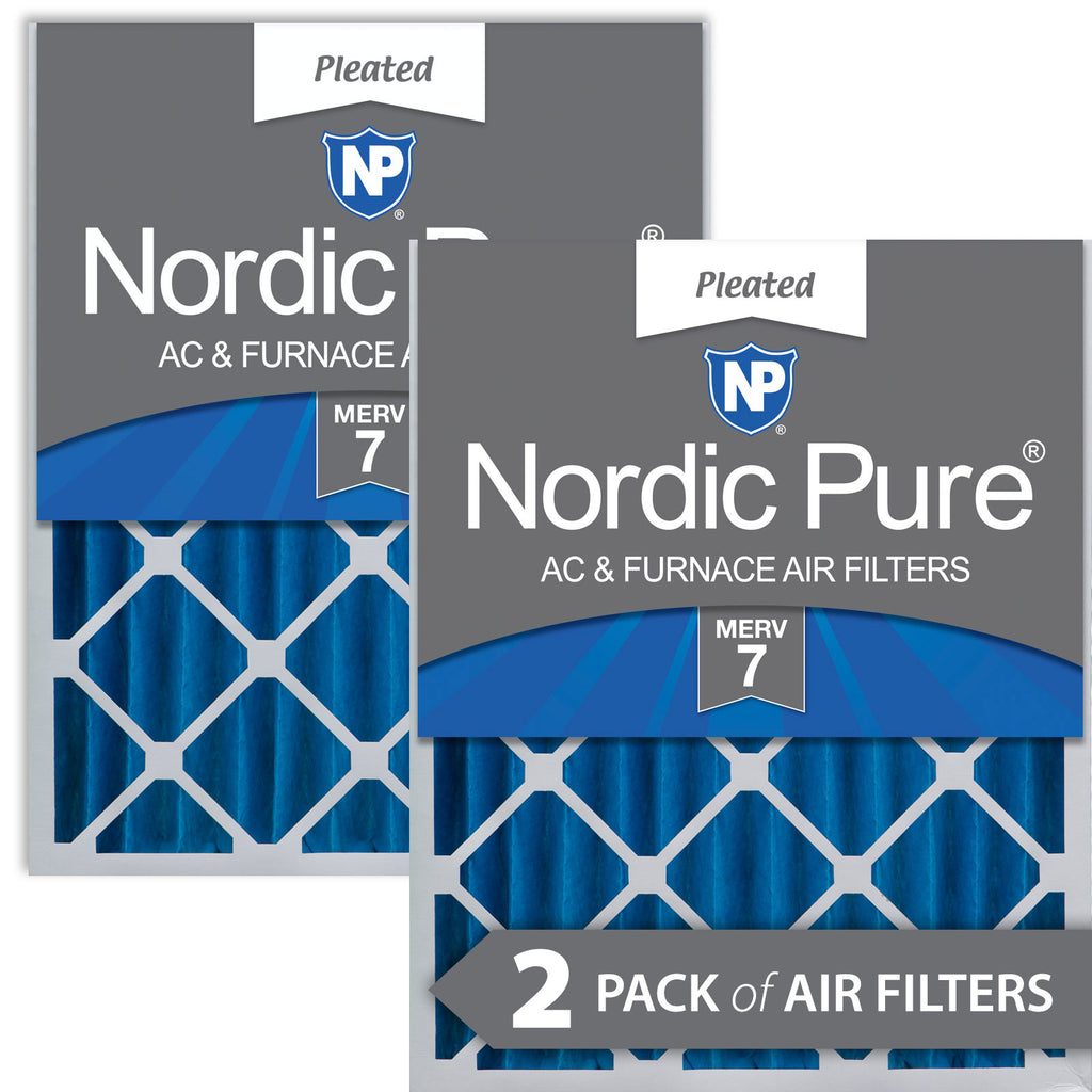 16x24x4 (3 5/8) Pleated MERV 7 Air Filters