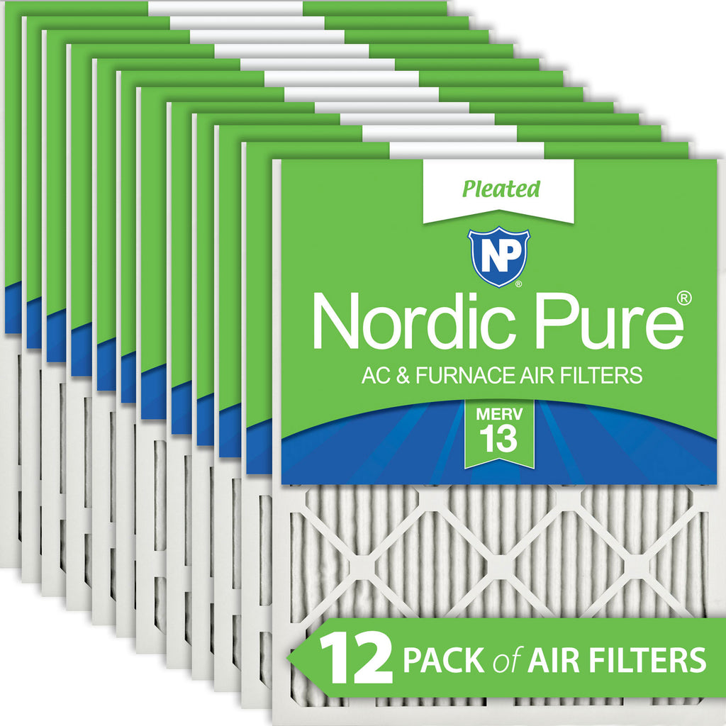 18x25x1 Pleated MERV 13 Air Filters