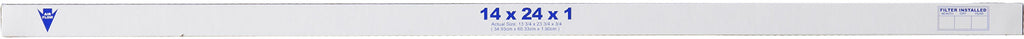 14x24x1 Nordic Pure Tru Mini Pleat MERV 8 AC Furnace Air Filters