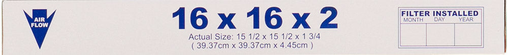 16x16x2 Pleated MERV 14 Air Filters