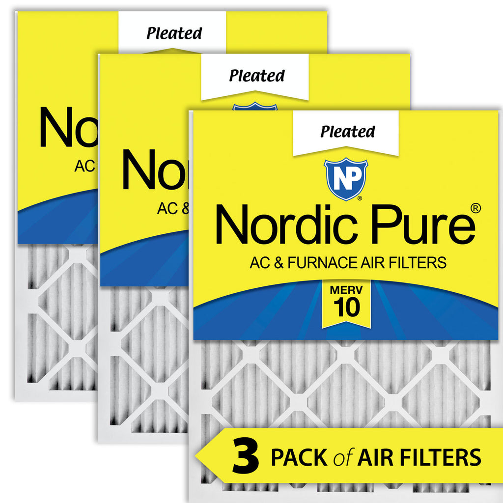 20x25x1 Pleated MERV 10 Air Filters