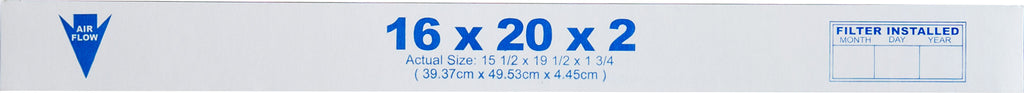 16x20x2 Pleated MERV 13 Air Filters
