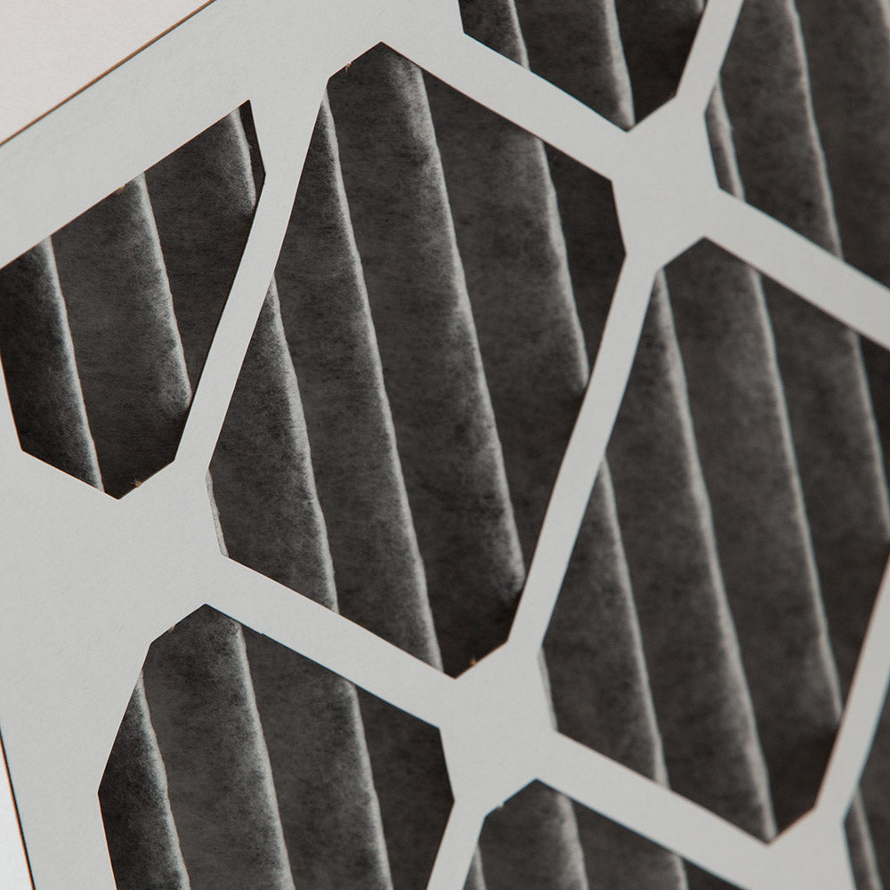 18x25x2 Furnace Air Filters MERV 10 Pleated Plus Carbon