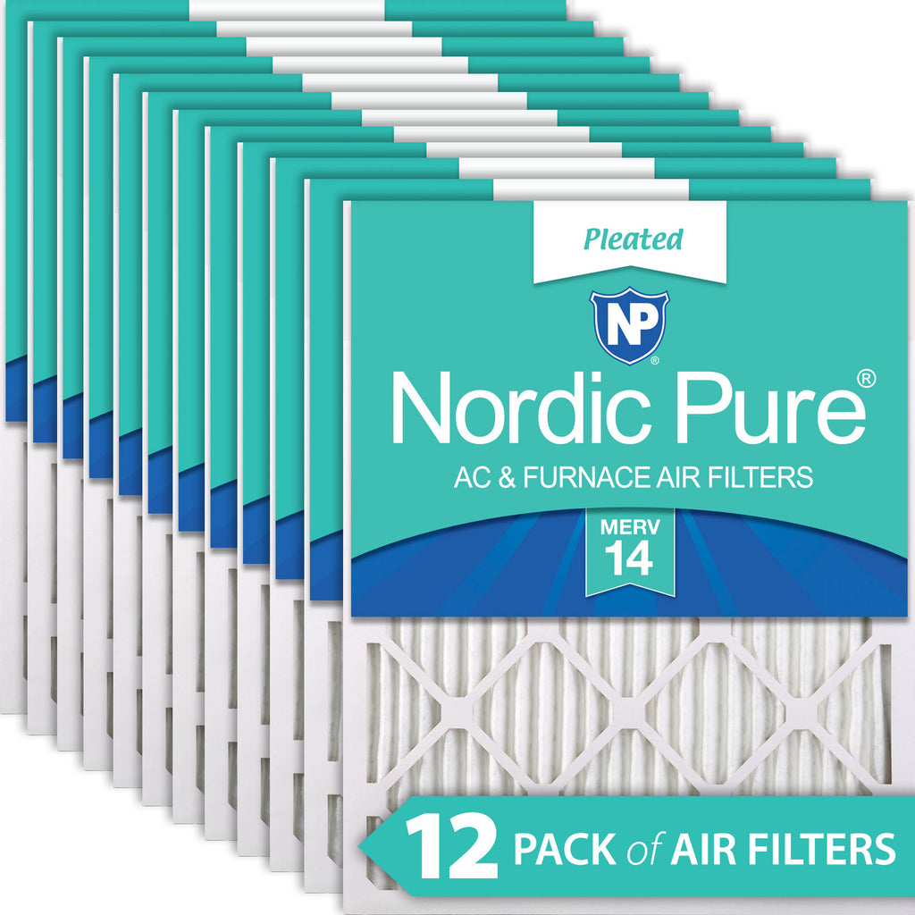 12x20x1 Pleated MERV 14 Air Filters