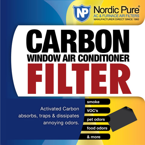 Carbon Window Air Conditioner Filter 14x48 Cut to Fit