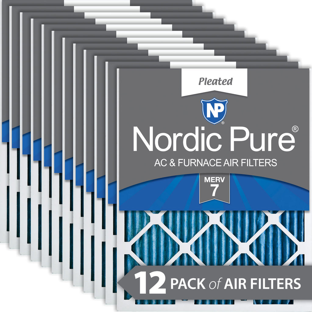 18x25x1 Pleated MERV 7 Air Filters