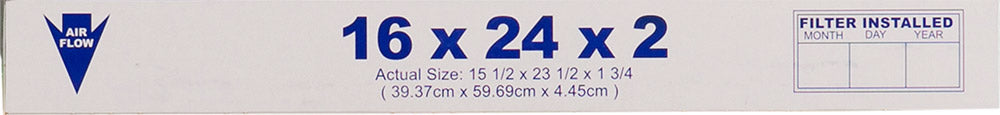 16x24x2 Pleated MERV 13 Air Filters