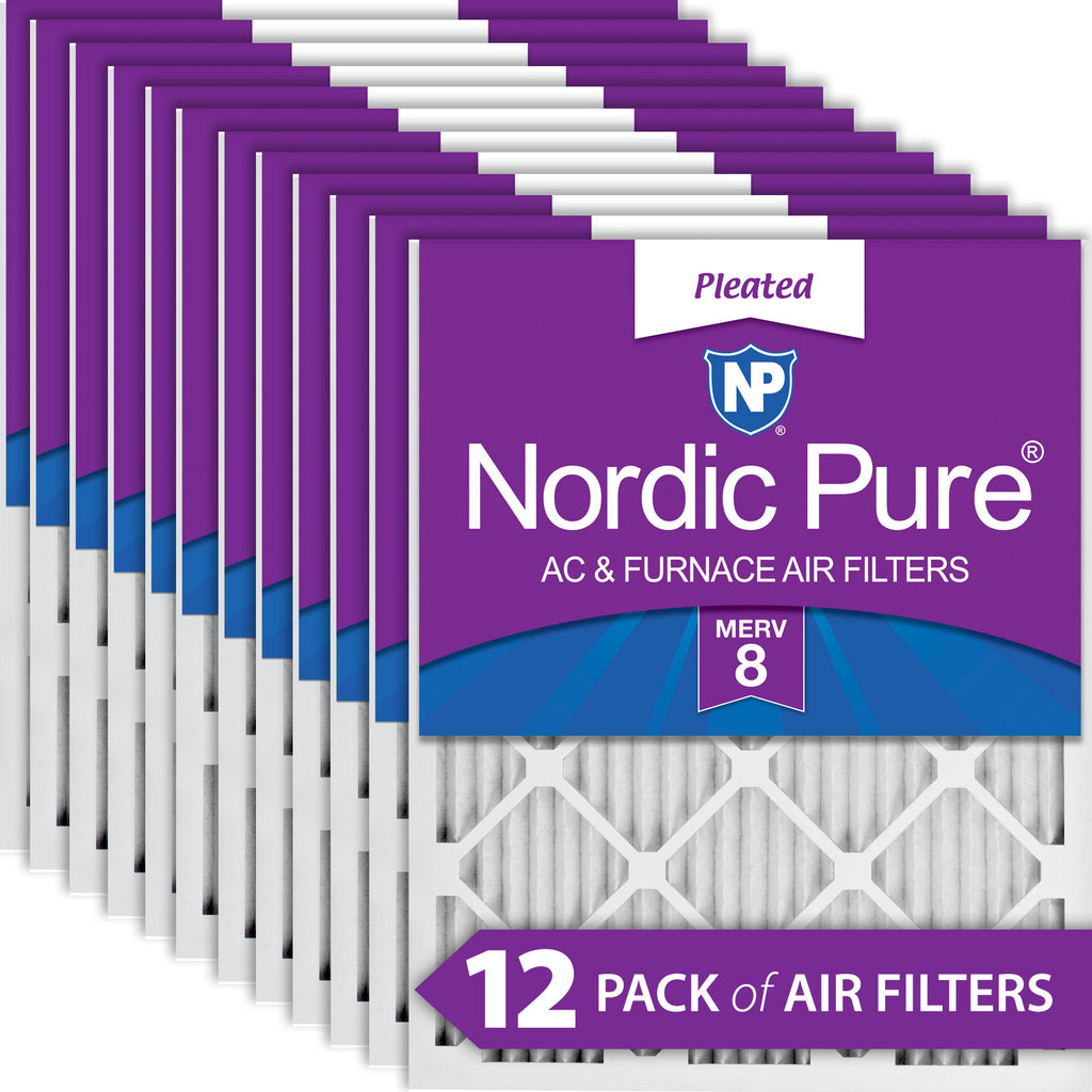 12x24x1 Pleated MERV 8 Air Filters