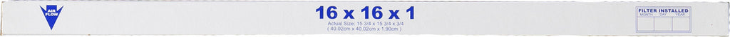 16x16x1 Pleated Air Filters MERV 14 Plus Carbon