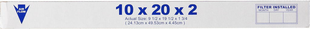10x20x2 Pleated MERV 13 Air Filters