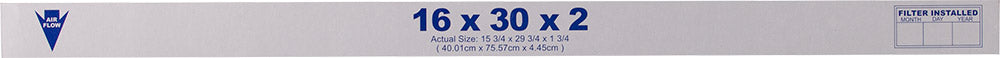 16x30x2 Pleated MERV 8 Air Filters
