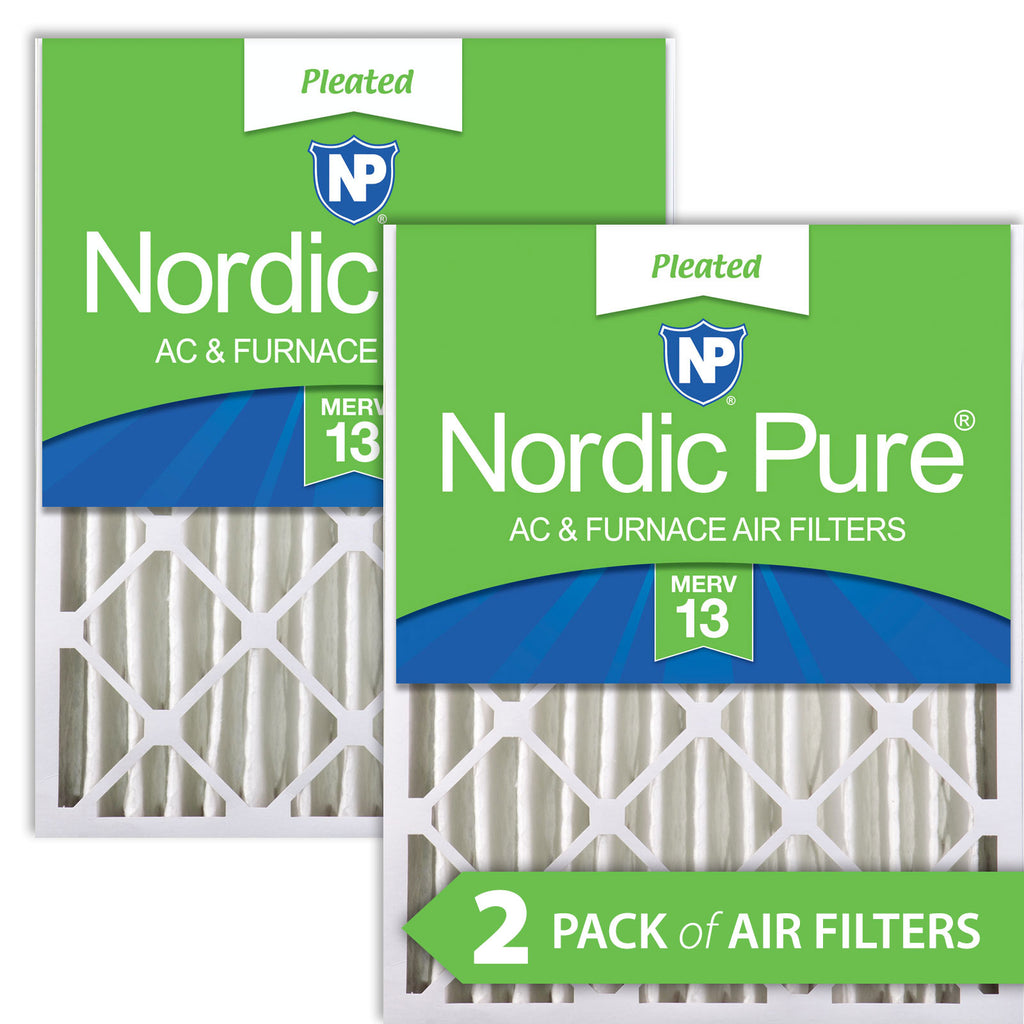 16x20x4 (3 5/8) Pleated MERV 13 Air Filters