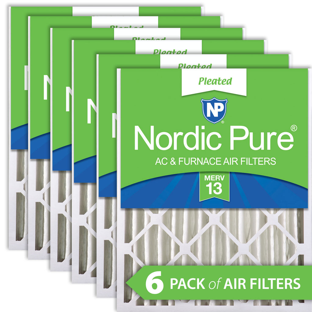 18x24x4 (3 5/8) Pleated MERV 13 Air Filters