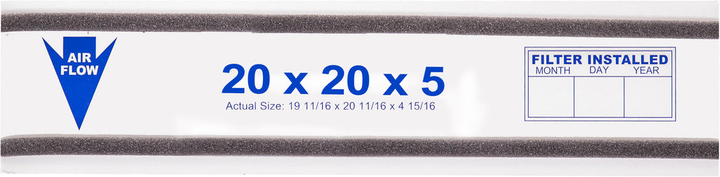 Air Bear 20x20x5 (4 15/16) Replacement 255649-103 MERV 10 Air Filters