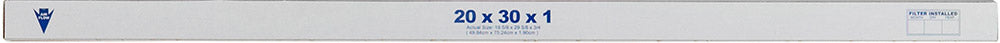 20x30x1 Nordic Pure Tru Mini Pleat MERV 11 AC Furnace Air Filters