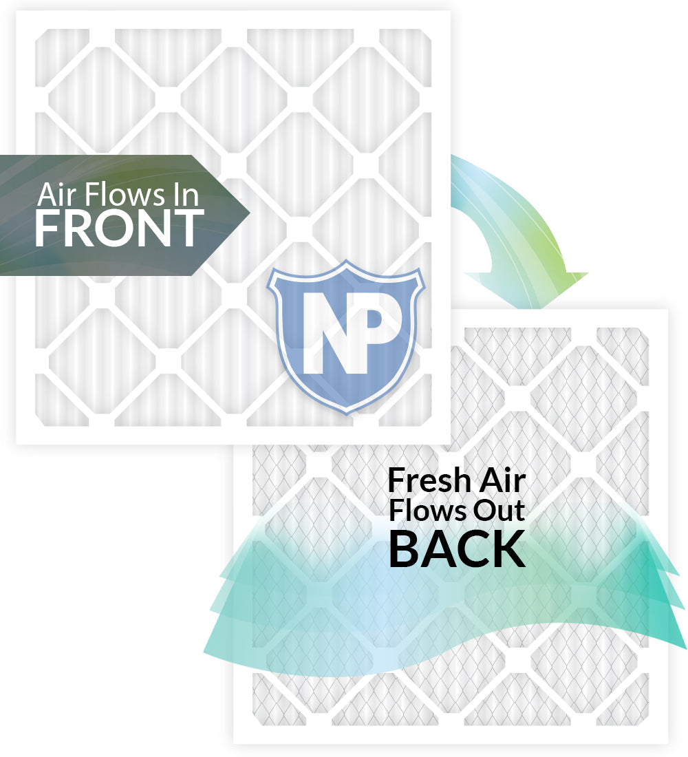 14x18x1 MERV 8 AC Furnace Filters