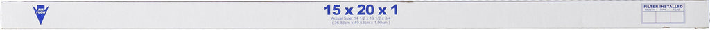 15x20x1 Nordic Pure Tru Mini Pleat MERV 8 AC Furnace Air Filters