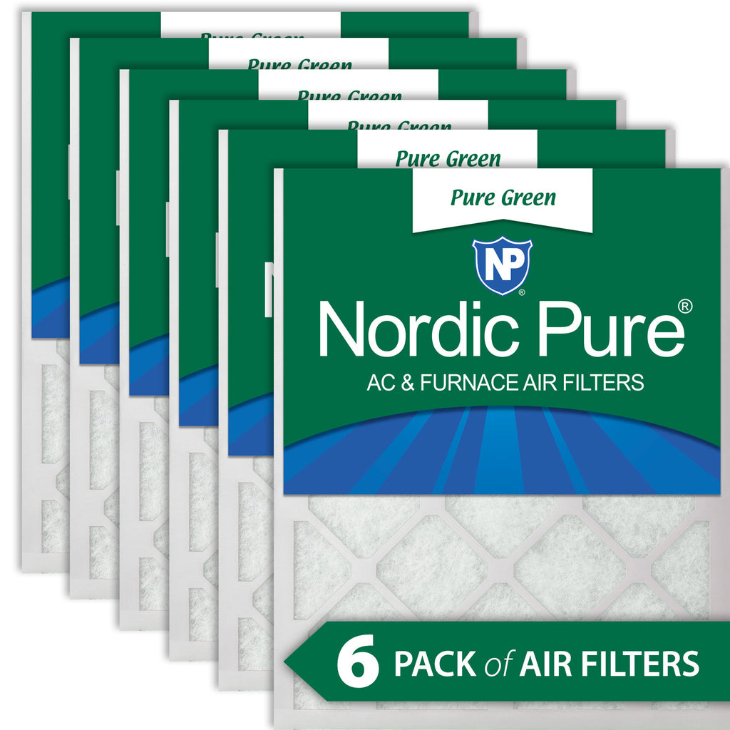 15x20x1 Pure Green Eco-Friendly AC Furnace Air Filters